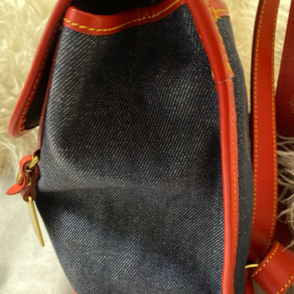 Dooney & Bourke Denim Backpack - Picture 13 of 14